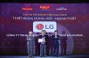 Máy giặt LG AI DD vào 'Top 10 Tin dùng Việt Nam' ngành đồ gia dụng